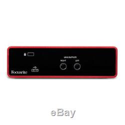 Focusrite Scarlett Solo Compact USB Audio & Recording Interface 3rd Gen