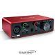 Focusrite Scarlett Solo Gen 3 2-in 2-out Usb Audio Interface With 1 Mic Preamp