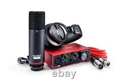 Focusrite Scarlett Solo Studio 3rd Gen USB Audio Interface Bundle