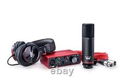 Focusrite Scarlett Solo Studio 3rd Gen USB Audio Interface Bundle