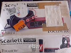 Focusrite Scarlett Solo Studio 3rd Generation USB Audio Interface (used)