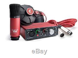 Focusrite Scarlett Solo Studio Pack USB 2.0 Audio Interface