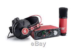 Focusrite Scarlett Solo Studio Pack USB 2.0 Audio Interface