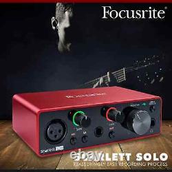 Focusrite Scarlett Solo USB Audio Interface 3nd Generation
