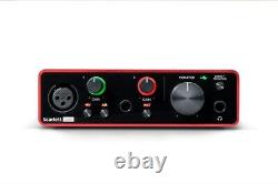 Focusrite Scarlett Solo USB Audio interface, 3rd Gen