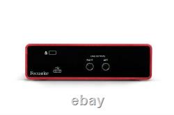 Focusrite Scarlett Solo USB Audio interface, 3rd Gen