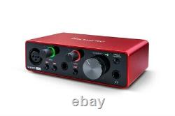 Focusrite Scarlett Solo USB Audio interface, 3rd Gen