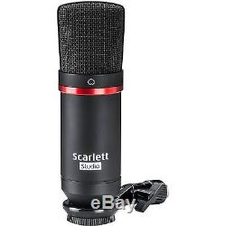 Focusrite Scarlett Studio 2i2-Complete Recording Package for Musicians (2nd Gen)