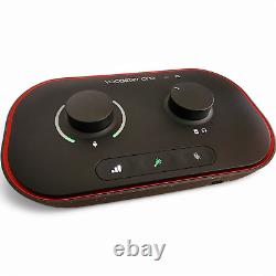 Focusrite Vocaster One USB Audio Interface For Podcasters Excellent In Box