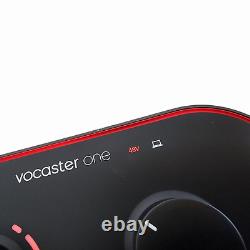 Focusrite Vocaster One USB Audio Interface For Podcasters Excellent In Box