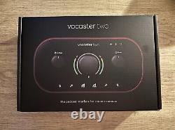 Focusrite Vocaster Two Podcast Interface -Black