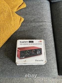 Focusrite scarlett 2i2 3rd gen