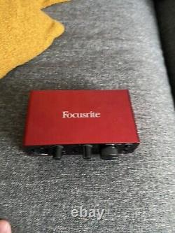 Focusrite scarlett 2i2 3rd gen