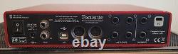 Focusrite scarlett 6i6 2nd Gen 6-In/6-out USB Audio Interface Studio-Used