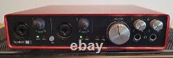 Focusrite scarlett 6i6 2nd Gen 6-In/6-out USB Audio Interface Studio-Used