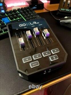 GO XLR MINI Online Broadcast Mixer with USB Audio Interface and Midas Preamp