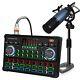 Gaming Audio Mixer For Streaming, Pc Audio Interface, Dj Mixer With