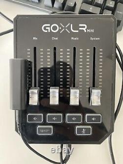 GoXLR Mini Mixer & USB Audio Interface for Streamers, Gamers & Podcasters