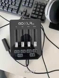 GoXLR Mini Mixer & USB Audio Interface for Streamers, Gamers & Podcasters