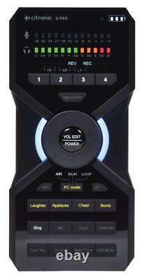 Handheld USB Audio Interface and Microphone Processing Device X-PAD