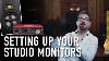 How To Setup Your Studio Monitors With An Audio Interface Adam Audio