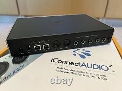 IConnectivity iConnectAUDIO4+ Multi-host USB Audio Interface Boxed/Mint