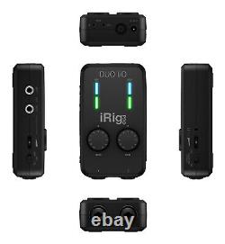 IK Multimedia iRig Pro Duo I/O 2-Channel Audio/MIDI Interface for Mobile Devices
