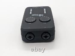 IK Multimedia iRig Pro Duo I/O 2-channel audio interface USB-C MIDI for mobile