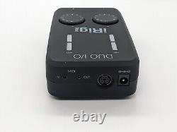 IK Multimedia iRig Pro Duo I/O 2-channel audio interface USB-C MIDI for mobile