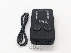 IK Multimedia iRig Pro Duo I/O 2-channel audio interface USB-C MIDI for mobile