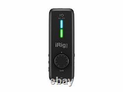 IK Multimedia iRig Pro I/O instrument/mic audio interface for iPhone+iPad+Mac/PC