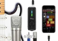 IK Multimedia iRig Pro I/O instrument/mic audio interface for iPhone+iPad+Mac/PC