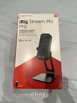 IK Multimedia iRig Stream Mic Pro High Quality Streaming & Recording Mic