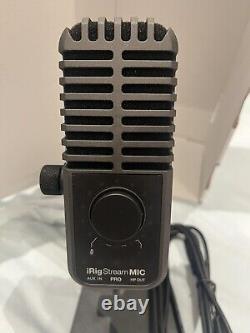 IK Multimedia iRig Stream Mic Pro High Quality Streaming & Recording Mic