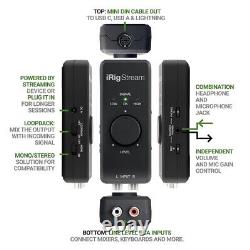 IK Multimedia iRig Stream Streaming Audio Interface