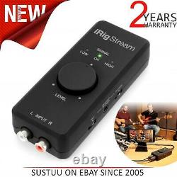 IK Multimedia iRig Stream Streaming Audio Interface? For iPhone/ iPad/ Mac & PC