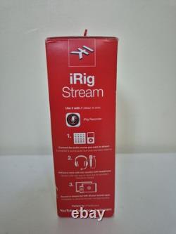 IK Multimedia iRig Stream audio interface for iOS PC mic streaming NO CABLE