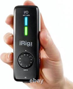 IRig Pro I/O Fully Equipped Pocket Audio, MIDI Interface