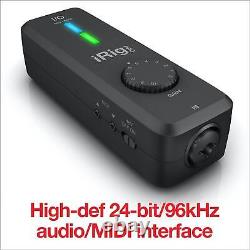 IRig Pro I/O Fully Equipped Pocket Audio, MIDI Interface