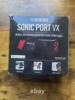 LINE 6 Microphone built-in audio interface Sonic Port VX? 99-072-0805