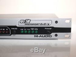 MIDISPORT 8x8/S M-audio USB Midi Interface