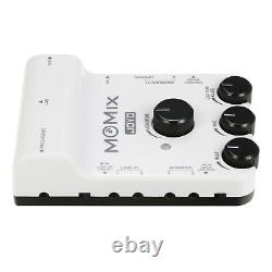 MOMIX USB Audio Interface Mixer Portable Audio Mixer Professional Q5S1