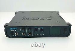 MOTU 624 16x16 Thunderbolt/USB3/AVB Ethernet Audio Interface with DSP Mixing
