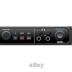 MOTU 828ES Thunderbolt & USB Audio Interface UPC 839128006096