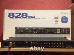 MOTU 828 mk3 Hybrid Firewire USB2 Audio Interface Soundcard