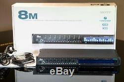 MOTU 8M Thunderbolt/USB2.0 Audio Interface, 8 Mic Preamps, PRISTINE CONDITION