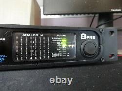 MOTU 8PRE 24-BIT 96KHZ USB AUDIO & MIDI 16x12 INTERFACE PC / MAC BOXED