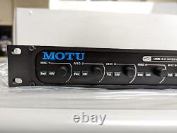 MOTU 8pre USB Hi-Speed USB Audio Interface with 8 Pre-Amps Comes with Original Box