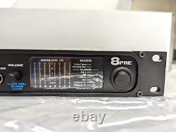 MOTU 8pre USB Hi-Speed USB Audio Interface with 8 Pre-Amps Comes with Original Box