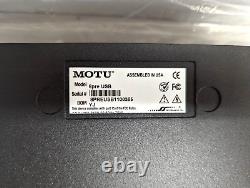 MOTU 8pre USB Hi-Speed USB Audio Interface with 8 Pre-Amps Comes with Original Box